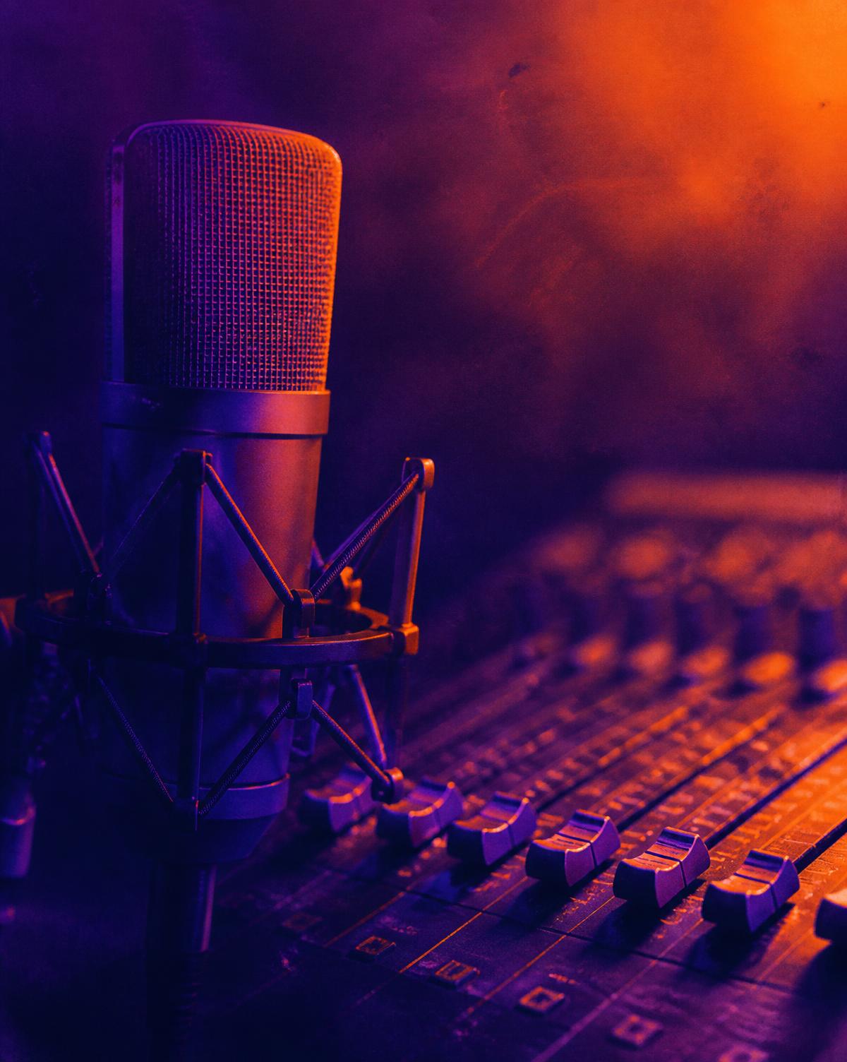 JD Davis in the studio